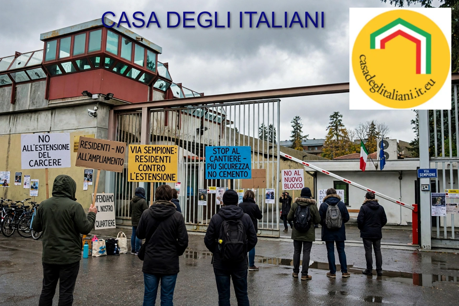 CARCERE VARESE, CASA DEGLI ITALIANI